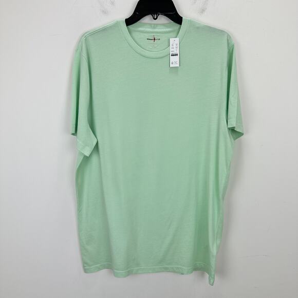J.Crew Broken in Tee Shirt Crewneck Short Sleeve Cotton Pale Fern Mens Large NWT - Picture 4 of 11